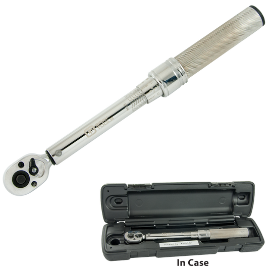 1/4" Drive Heavy-Duty Micro Adjustable Torque Wrench