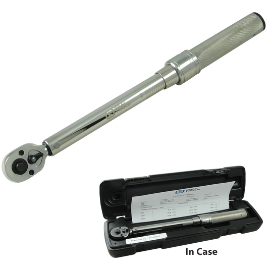 3/8" Drive Heavy-Duty Micro Adjustable Torque Wrench